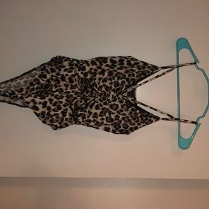 Leopard print Bodysuit